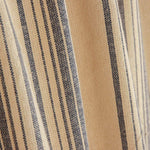 Tissu natté imprimé à rayures bleues - Ribes y Casals