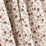 Mousseline De Coton Fleurs Délicates Fond Clair - Ribes y Casals