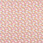 Mousseline de coton Mini Fleurs Multicolore - Ribes y Casals