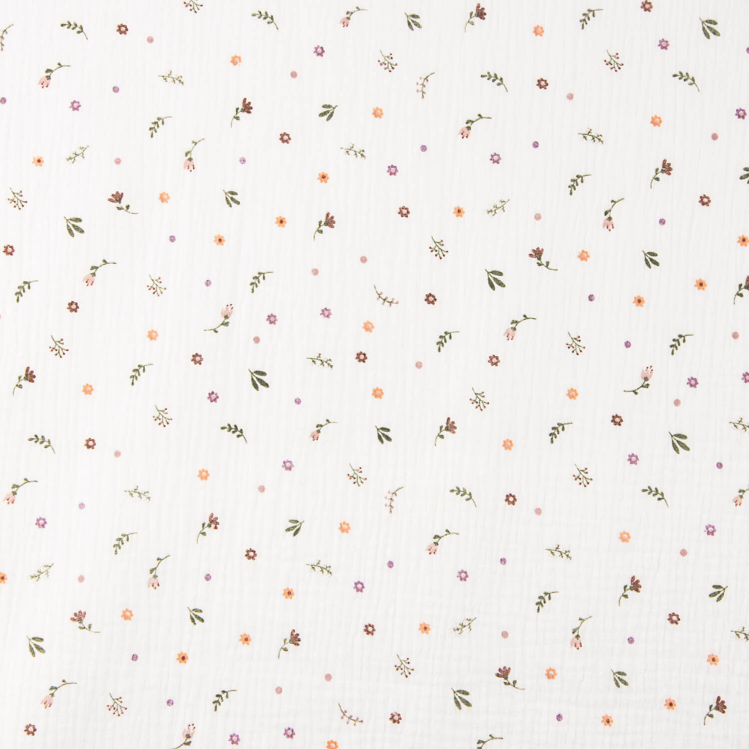 Mousseline de coton Fleurs de la forêt - Ribes y Casals