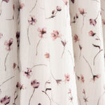 Mousseline de coton Fleurs Lavande - Ribes y Casals