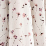 Mousseline de coton Fleurs Lavande - Ribes y Casals