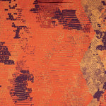 Satin twill pixel corail - Ribes y Casals