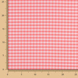 Crêpe Vichy mauve et fraise - Ribes y Casals