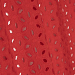 Broderie suisse Pétales rouges - Ribes y Casals