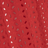 Broderie suisse Pétales rouges - Ribes y Casals