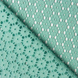 Broderie suisse Marguerite Vert Eau - Ribes y Casals