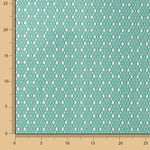 Broderie suisse Marguerite Vert Eau - Ribes y Casals