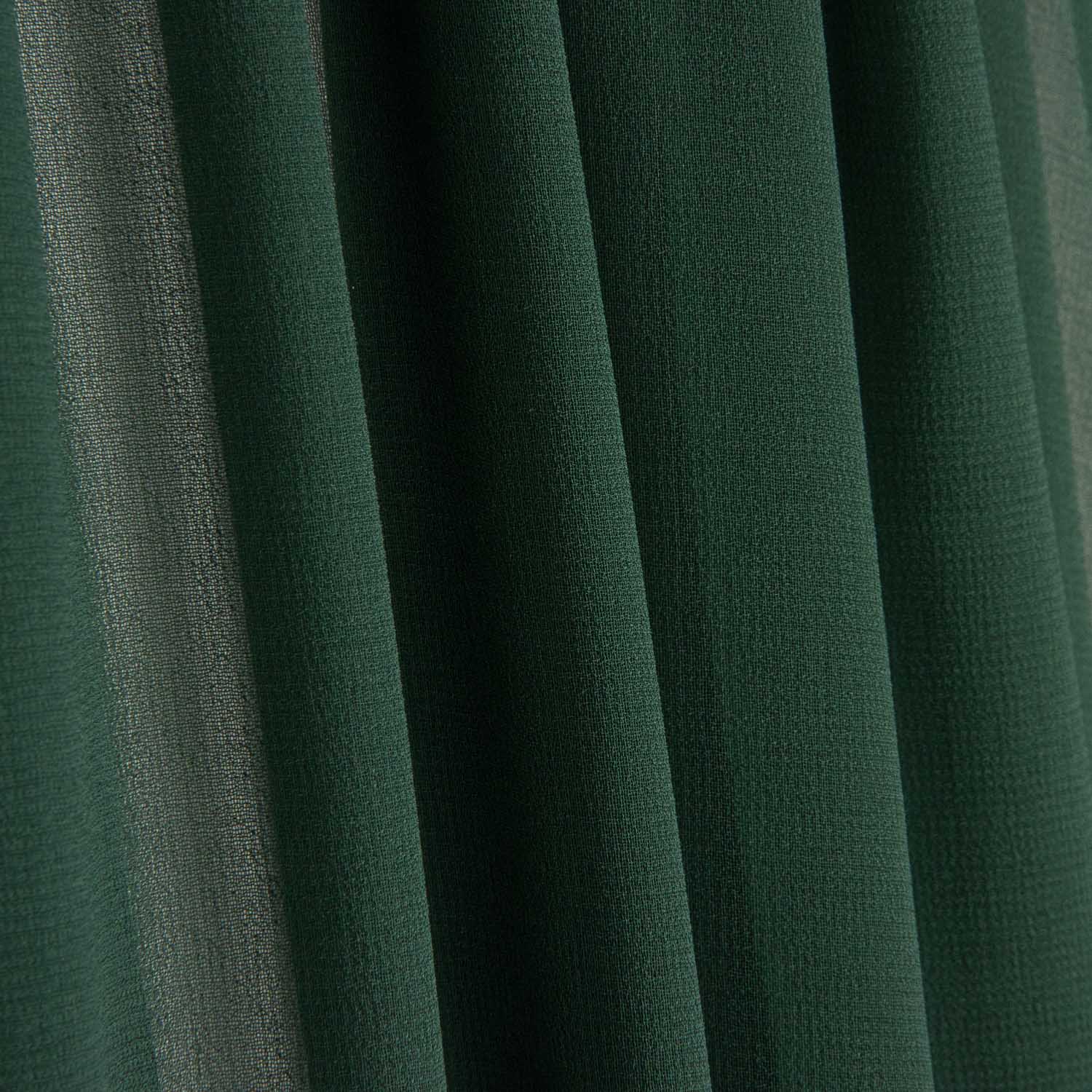 Gaze chiffon vert bouteille - Ribes y Casals