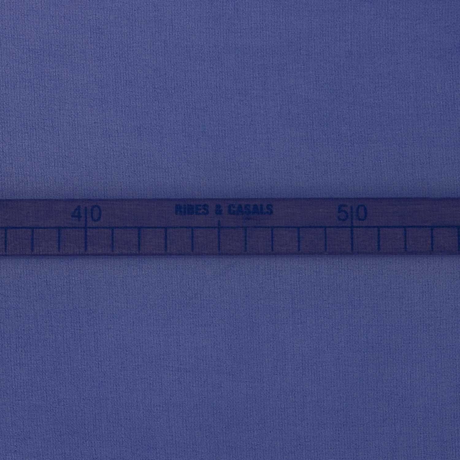 Gaze chiffon bleu roi - Ribes y Casals