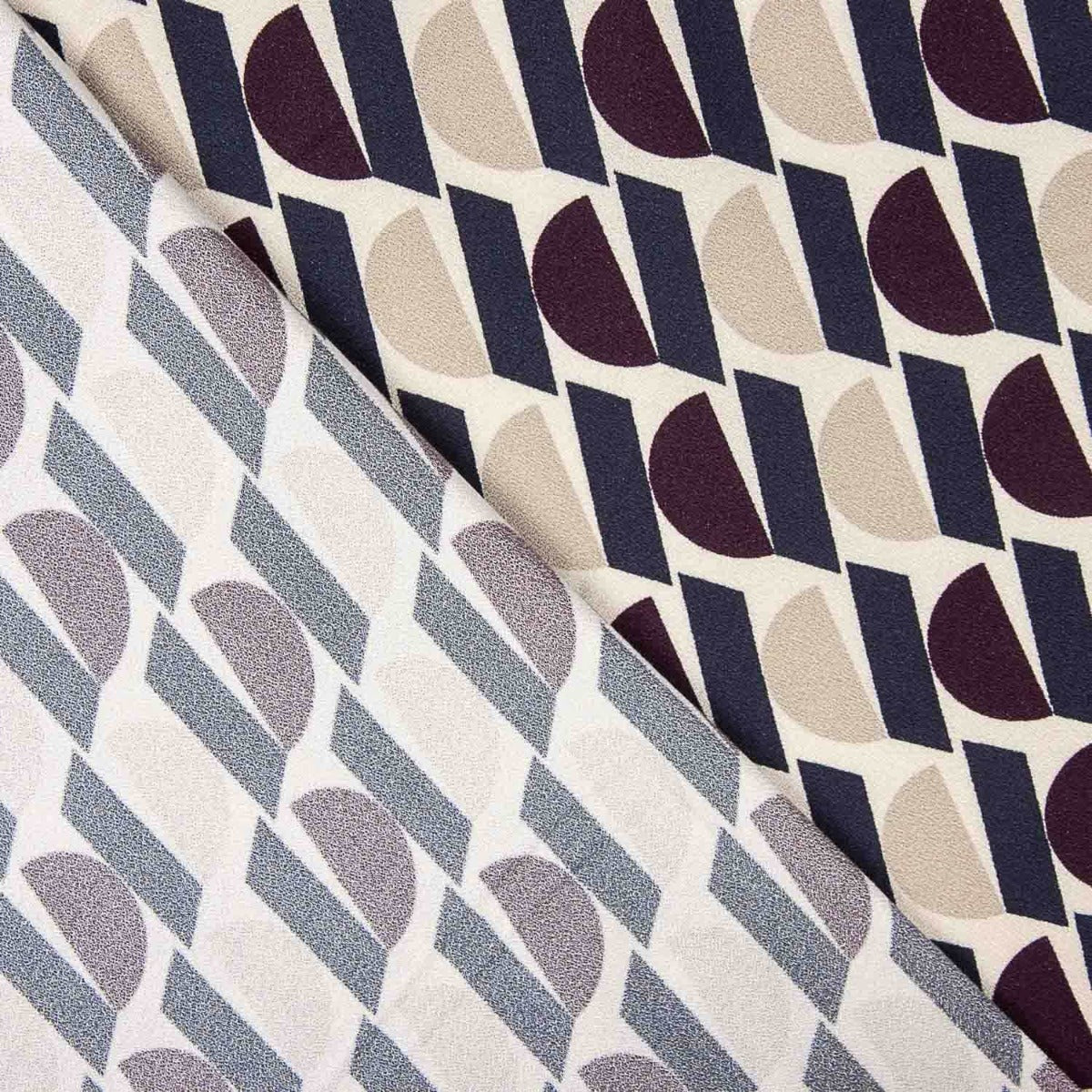 Crêpe Viscose Géo Namibie - Ribes y Casals