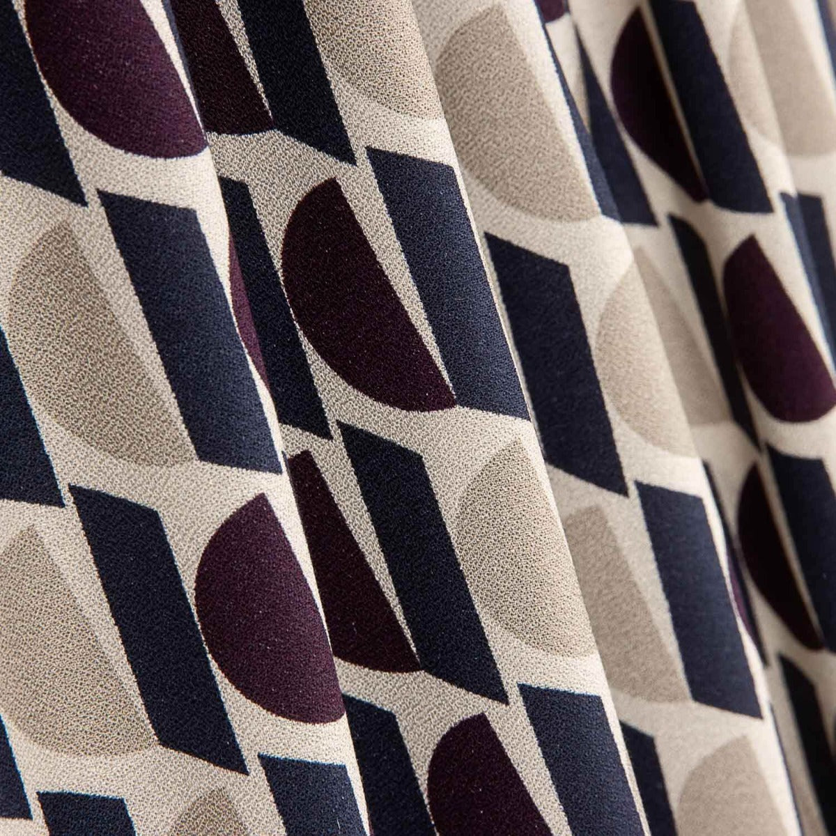 Crêpe Viscose Géo Namibie - Ribes y Casals