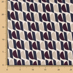 Crêpe Viscose Géo Namibie - Ribes y Casals