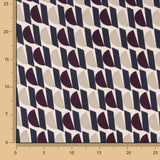 Crêpe Viscose Géo Namibie - Ribes y Casals