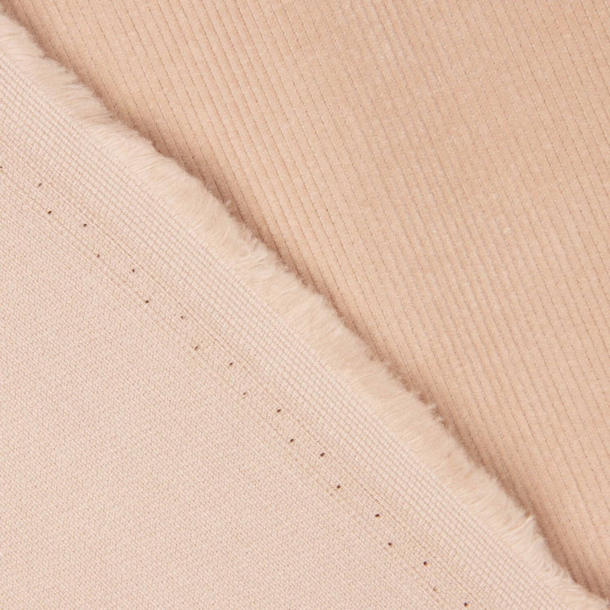 Coton babycord rose pâle - Ribes y Casals