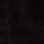Velours côtelé en coton noir - Ribes y Casals