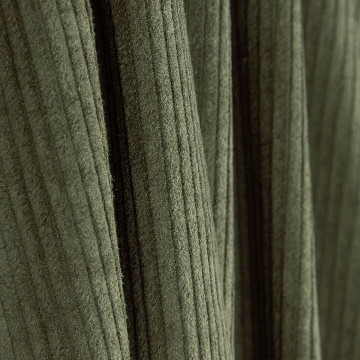 Velours côtelé en coton vert kaki - Ribes y Casals