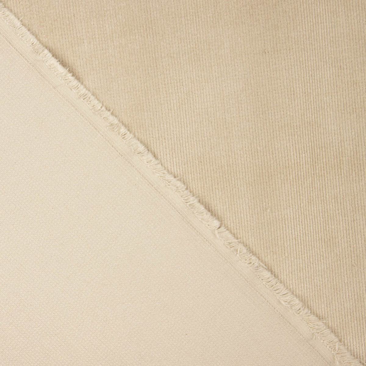 Micro-velours côtelé extensible sable - Ribes y Casals