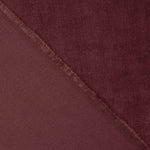 Micro-velours côtelé stretch bordeaux - Ribes y Casals