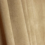 Micro-velours côtelé extensible beige - Ribes y Casals