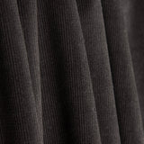 Micro-velours côtelé extensible gris anthracite - Ribes y Casals
