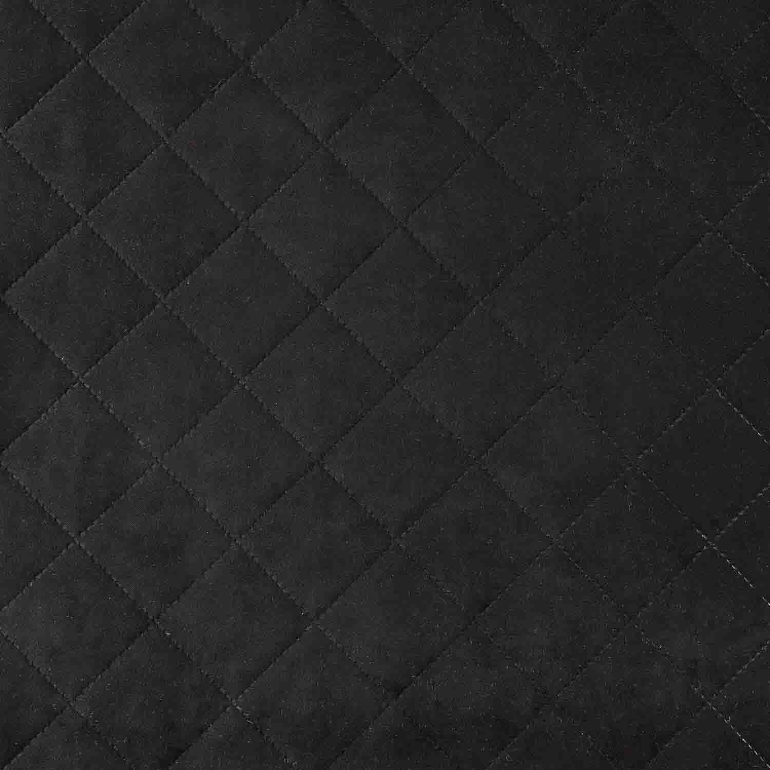 Antelina matelassée noire double face - Ribes y Casals