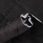 Antelina matelassée noire double face - Ribes y Casals