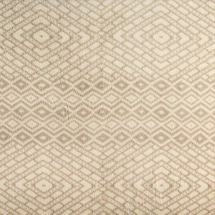 Polaire coral imprimée losanges beige - Ribes y Casals
