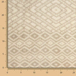 Polaire coral imprimée losanges beige - Ribes y Casals