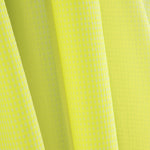 Popeline Seersucker à petits carreaux jaune fluo - Ribes y Casals