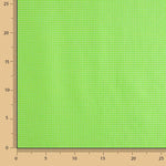 Popeline Seersucker Mini-carreaux vert fluo - Ribes y Casals