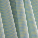 Popeline Seersucker à petits carreaux bleu doux - Ribes y Casals