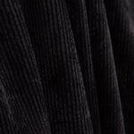 Velours côtelé lavé noir - Ribes y Casals
