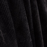 Velours côtelé lavé noir - Ribes y Casals