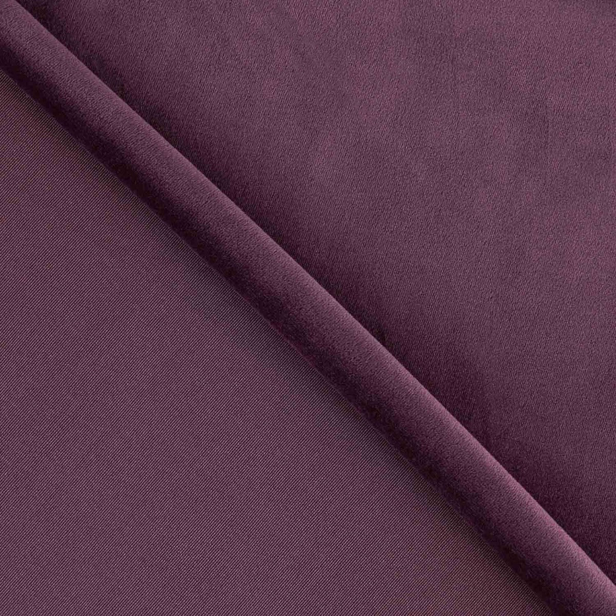 Jersey de velours stretch violet - Ribes y Casals