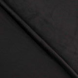 Jersey de velours stretch noir - Ribes y Casals