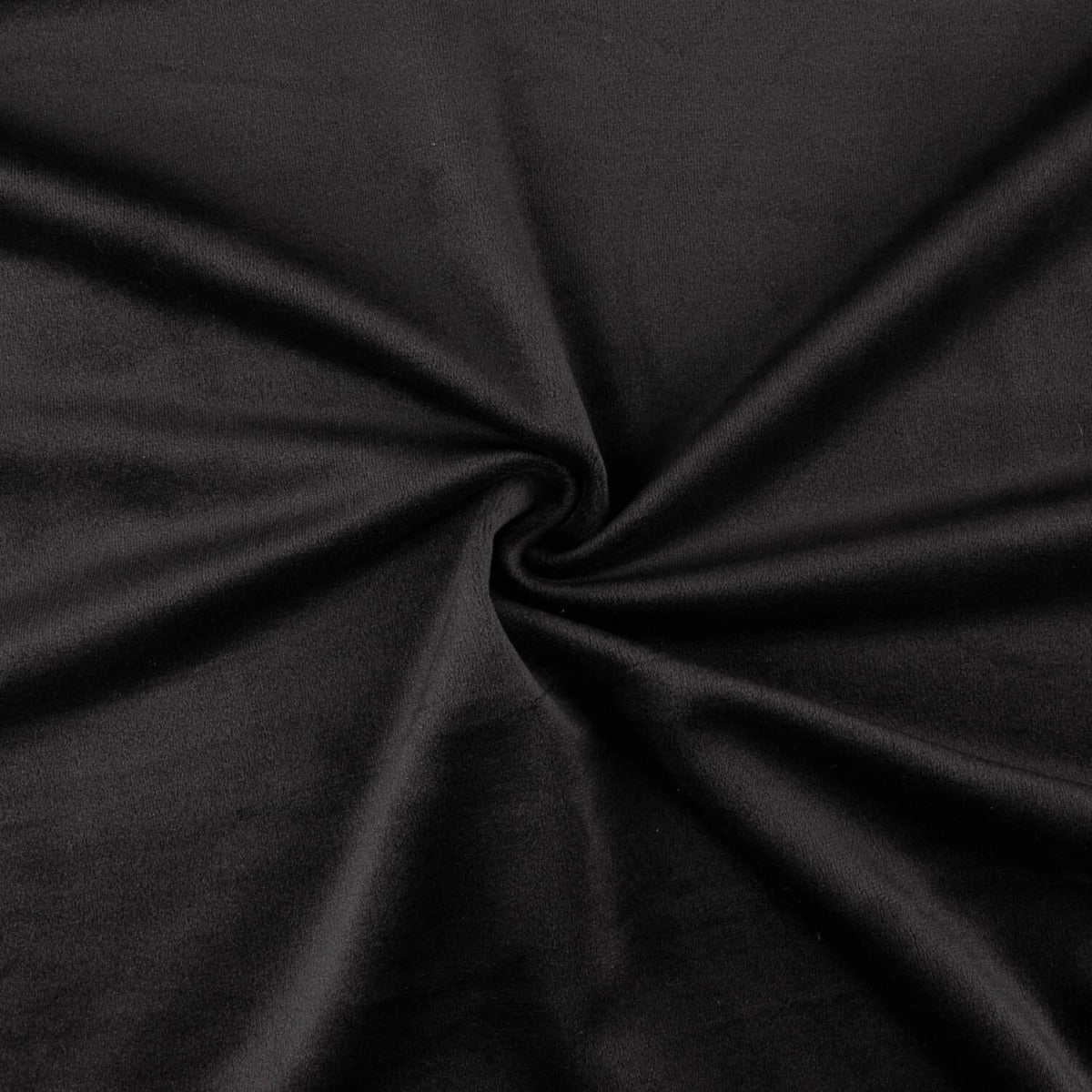 Jersey de velours stretch noir - Ribes y Casals