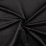 Jersey de velours stretch noir - Ribes y Casals