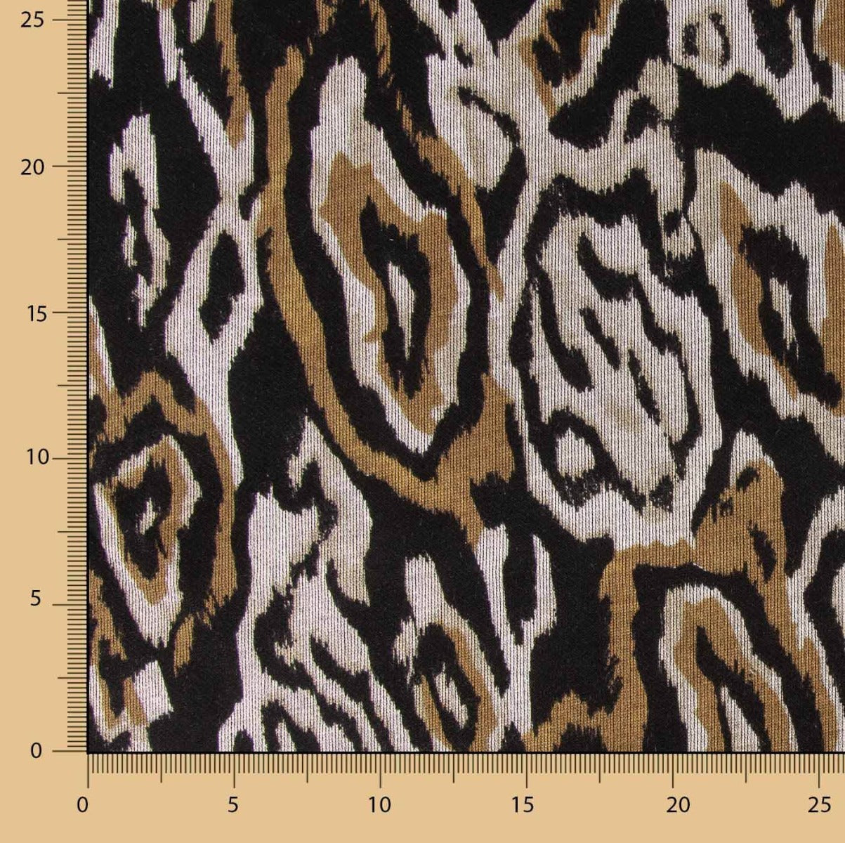 Tricot léger imprimé animalier Savannah Flow - Ribes y Casals