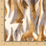 Tissu en fausse fourrure imprimé velours sauvage - Ribes y Casals