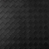 Simili cuir noir matelassé à motif losange - Ribes y Casals