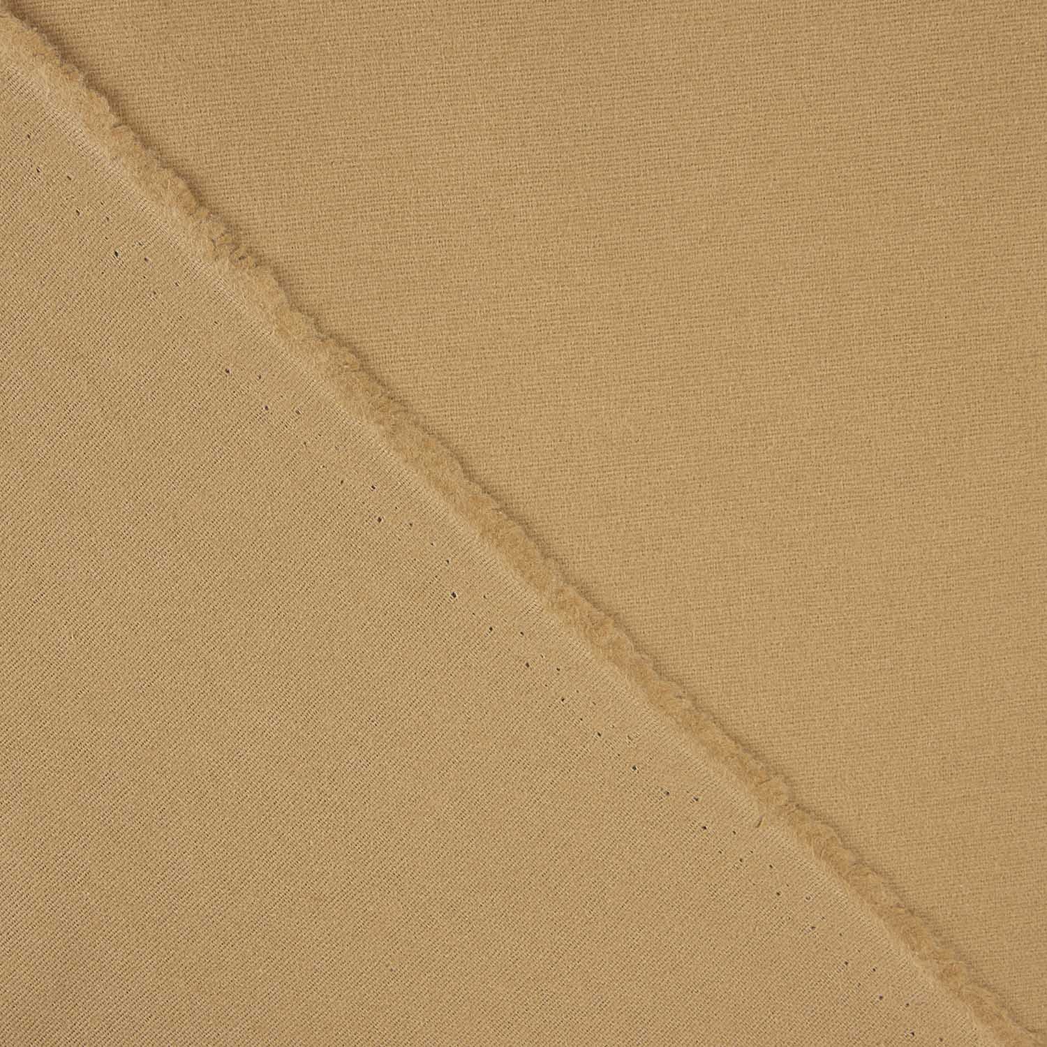 Flanelle fine en coton camel - Ribes y Casals