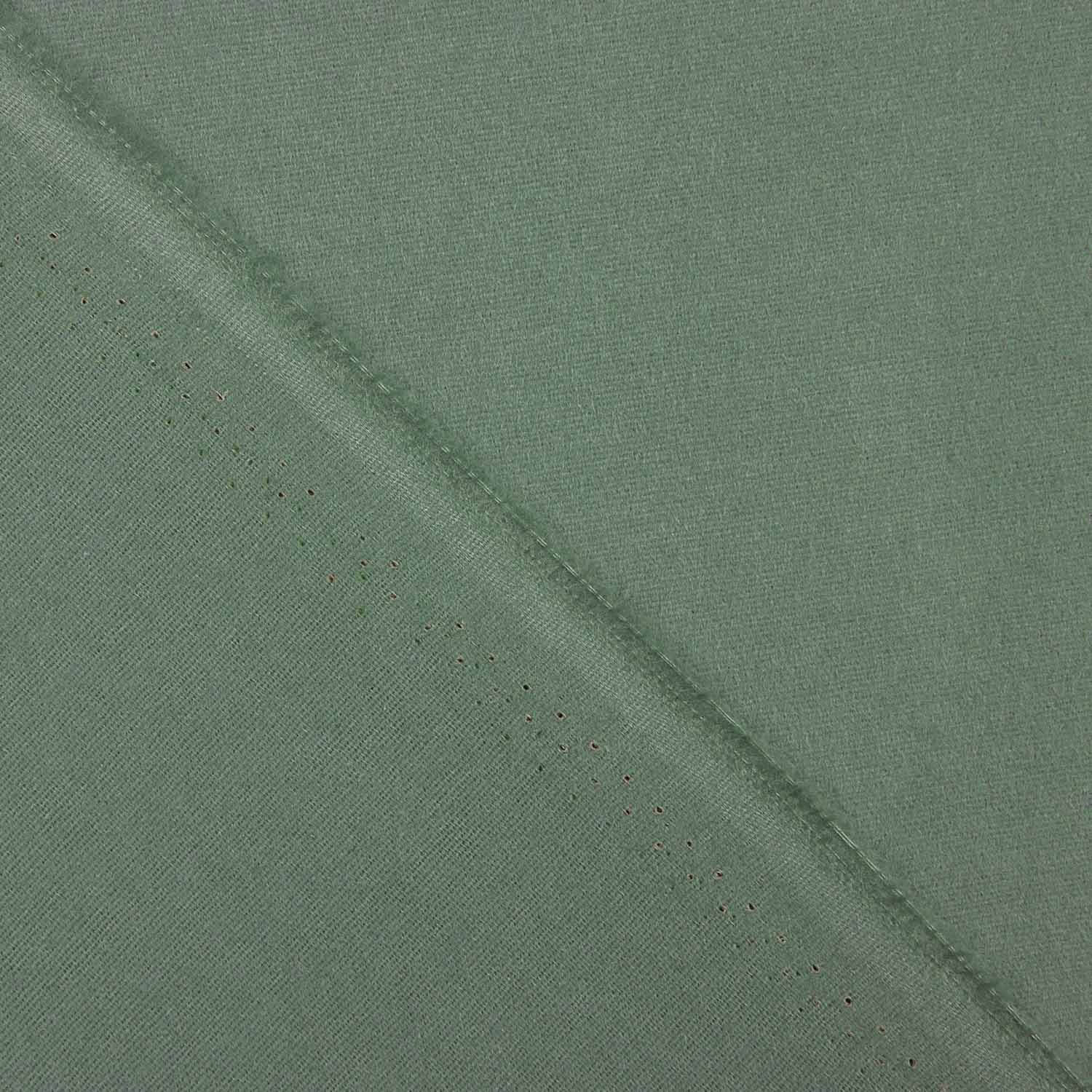 Flanelle fine en coton vert doux - Ribes y Casals