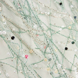 Strass en tulle doux avec surpiqûres multicolores - Ribes y Casals
