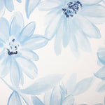 Viscose florale aquarelle bleue - Ribes y Casals