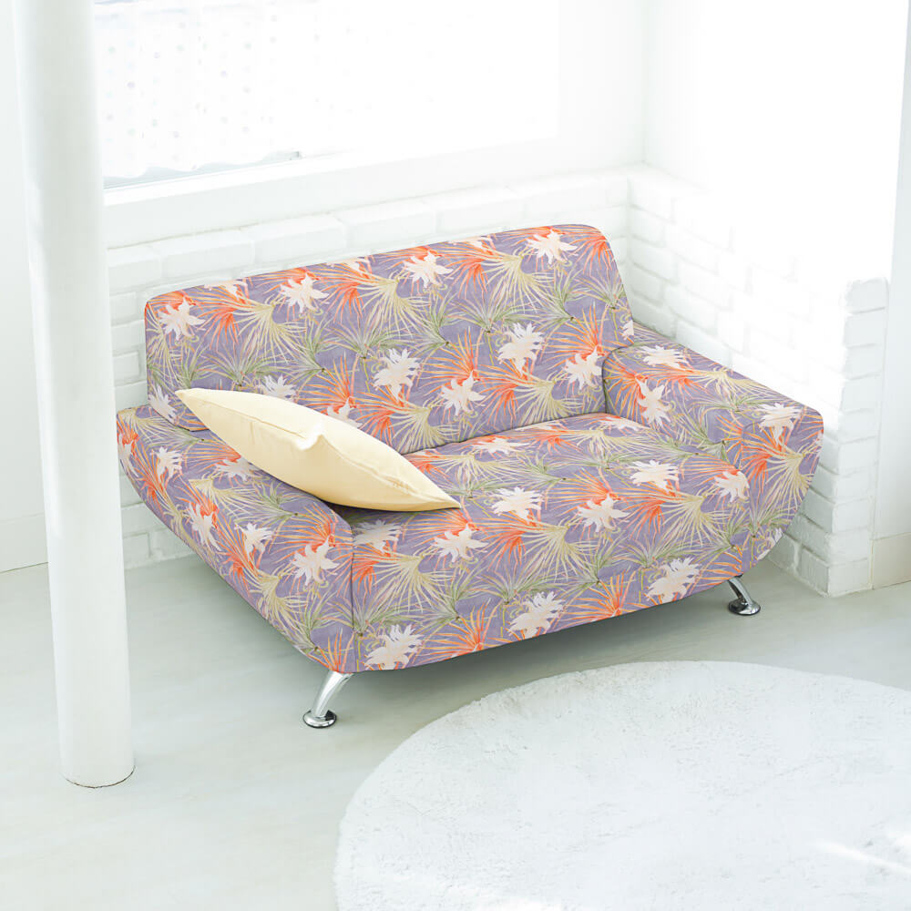 Demi Panama Vert Feuilles Palmier - Ribes y Casals