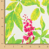 Satin imprimé fleur Mooma - Ribes y Casals