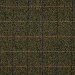 Tissu pour manteau à chevrons vert bouteille - Ribes y Casals