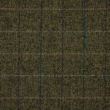 Tissu pour manteau à chevrons vert bouteille - Ribes y Casals