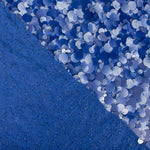 Georgette Paillettes Boules Maxi Bleu - Ribes y Casals